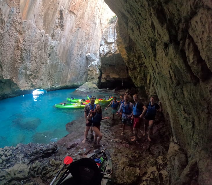 From Cala Moraig: Fish Cave and Cala Testos Kayaking Tour - Visiting Fish Cave and Cala Testos