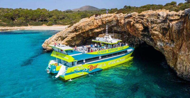 From Calas De Mallorca: Scenic Glass Bottom Boat Tour - Key Points