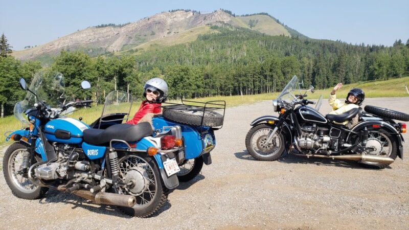 From Calgary: High Spirits Adventure in a Sidecar Motorcycle - Booking and Cancellation