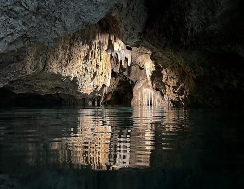 From Cancun: Cave and Open Cenote - Caving Adventure