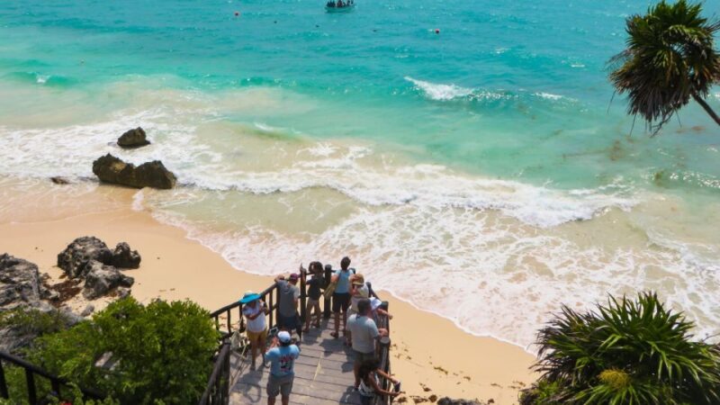 From Cancun: Day Trip to Tulum, Cenote & Playa Del Carmen - Transportation and Pickup