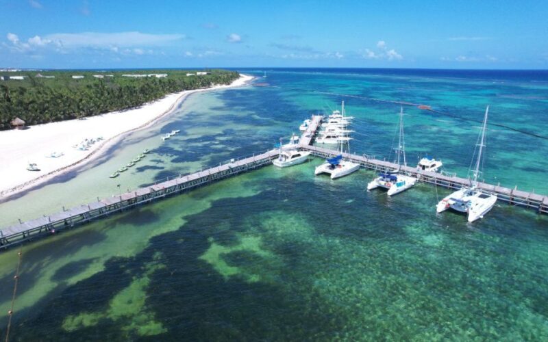 From Cancun/Playa Del Carmen: Maroma Beach Nude Day Cruise - Key Points