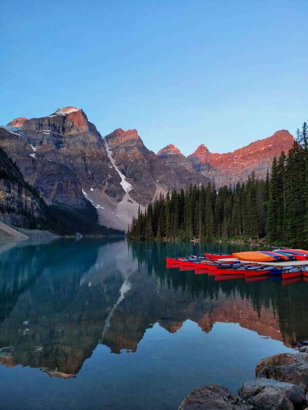 From Canmore/Banff: Moraine Lake Sunrise & Lake Louise Tour - Authentic Experiences and the Review Highlights