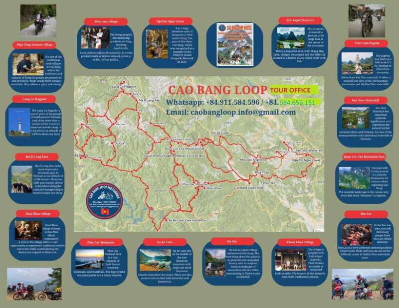 From Cao Bang: 3 Day 2 Night - Cao Bang to Ba Ba Lake - Important Considerations and Contact Information