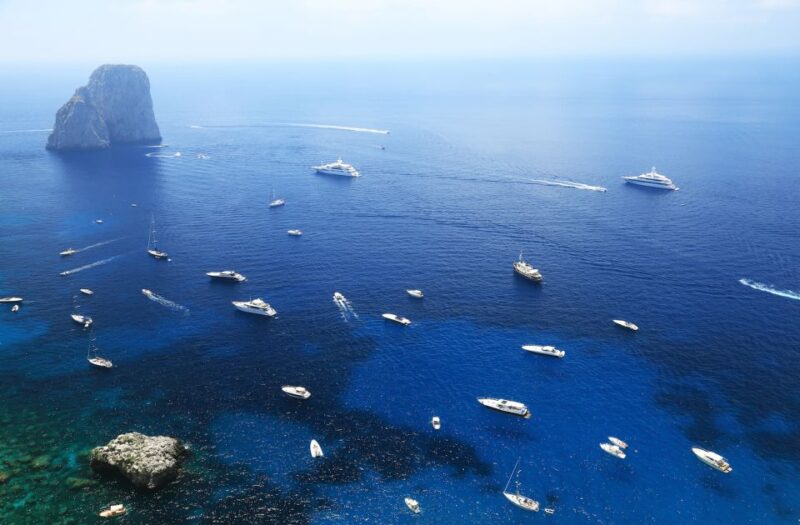 From Capri: Capri Island and Nerano Private Boat Tour - Booking and Meeting Point