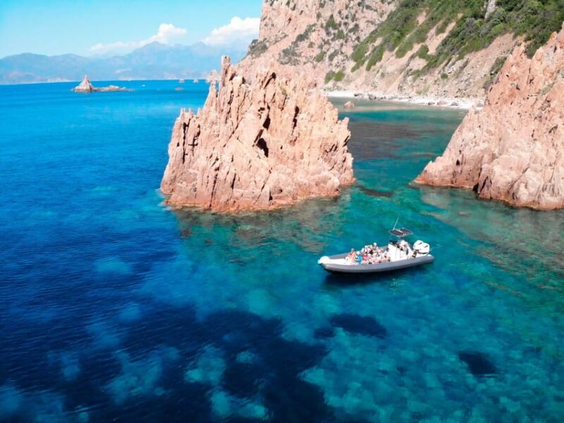 From Cargèse: The Calanques of Piana - Inclusions