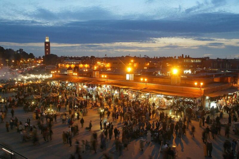 From Casablanca: Marrakech Guided Day Trip With Camel Ride - Key Points