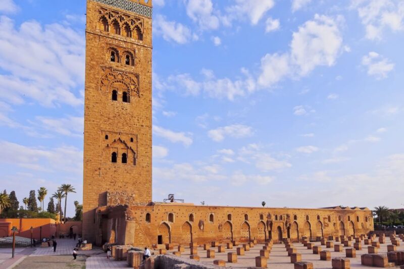 From Casablanca: Marrakech Guided Day Trip With Camel Ride - Key Stops