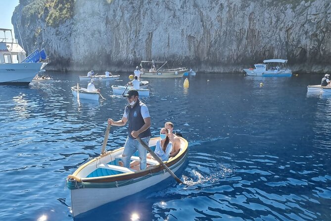 From Castellammare Di Stabia: Capri Blue Grotto Boat Tour - Entrance Fees