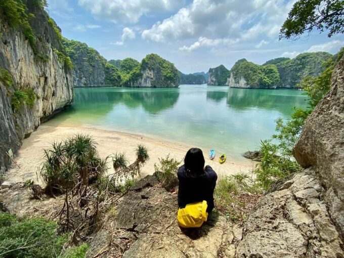 From Cat Ba: Explore Floating Village & Kayak & Swimming - Tour Guide and Language Options