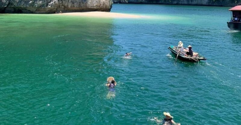 From Cat Ba Island: Full Day Boat Tour Lan Ha & Halong Bay - Itinerary Highlights