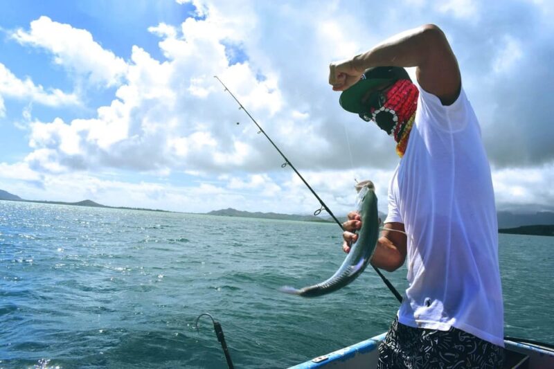 From Cat Ba Island: Private Full Day Fishing Tour Lan Ha Bay - Lunch and Activities