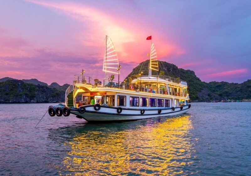 From Cat Ba Island : Sunset , Swimming & Kayaking Lan Ha Bay - Experience Details