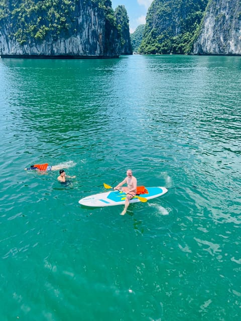 From Cat Ba Island : Sunset , Swimming & Kayaking Lan Ha Bay - Exploring Lan Ha Bay