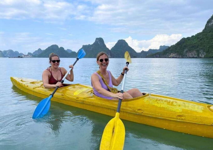 From Cat Ba: Lan Ha Bay Day Trip With Kayaking, Biking& Meal - Sunset Celebration at Monkey Island
