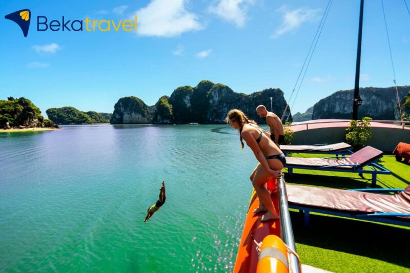 From Cat Ba or Hanoi: Lan Ha Bay Day Trip & Cooking Class - Itinerary Highlights