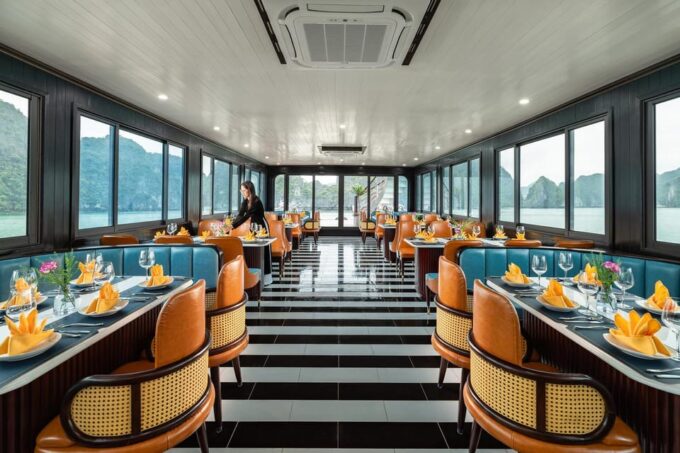 From Cat Ba: Visit Floating Village & Caves, Kayak In Lan Ha - Lunch on the Cruise