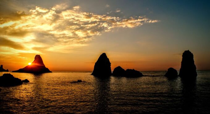 From Catania: Aci Castello Sailing Boat Trip With Aperitif - On-Board Activities