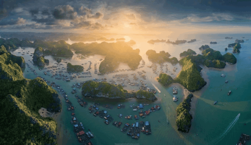 FROM CATBA: LAN HA BAY ON SERENITY PREMIUM CRUISE - Cultural Immersion