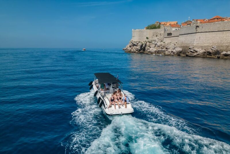 From Cavtat/Dubrovnik: Blue & Green Caves Speedboat Tour - Boat Features and Amenities