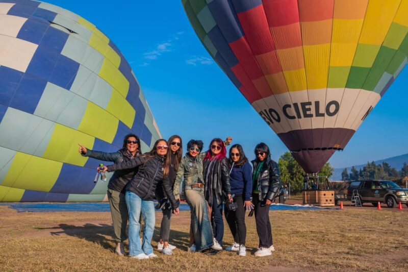 From Cdmx: Hot Air Balloon Flight, Breakfast & Pickup - Key Points