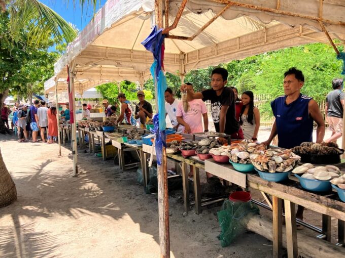 From Cebu: Island Hopping to 3 Islands With BBQ Lunch - Marine Life and Scenery