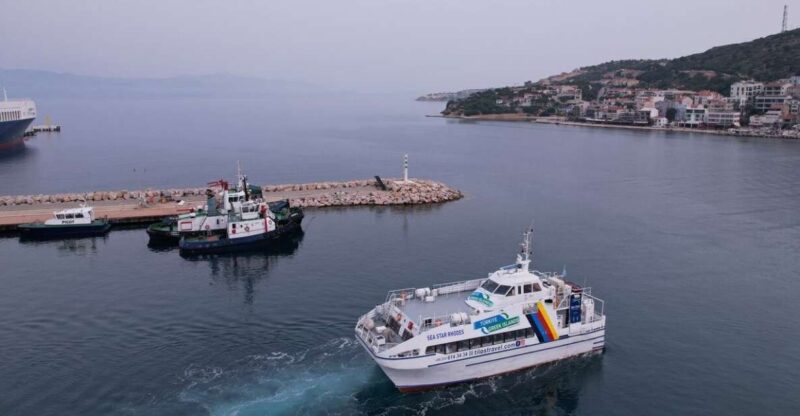 From Cesme: Ferry Transfer to Chios - Relax on Chios Beaches