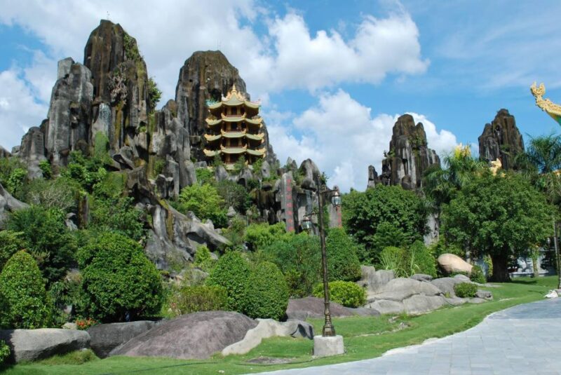 From Chan May Port : Marble Mountain And Hoi An City Tour - Visiting Marble Mountains