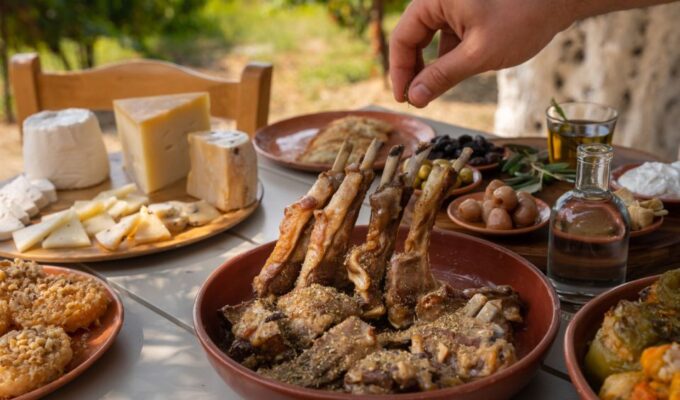 From Chania: Cave of Zeus & Knossos Palace Private Day Tour - Gastronomic Experience