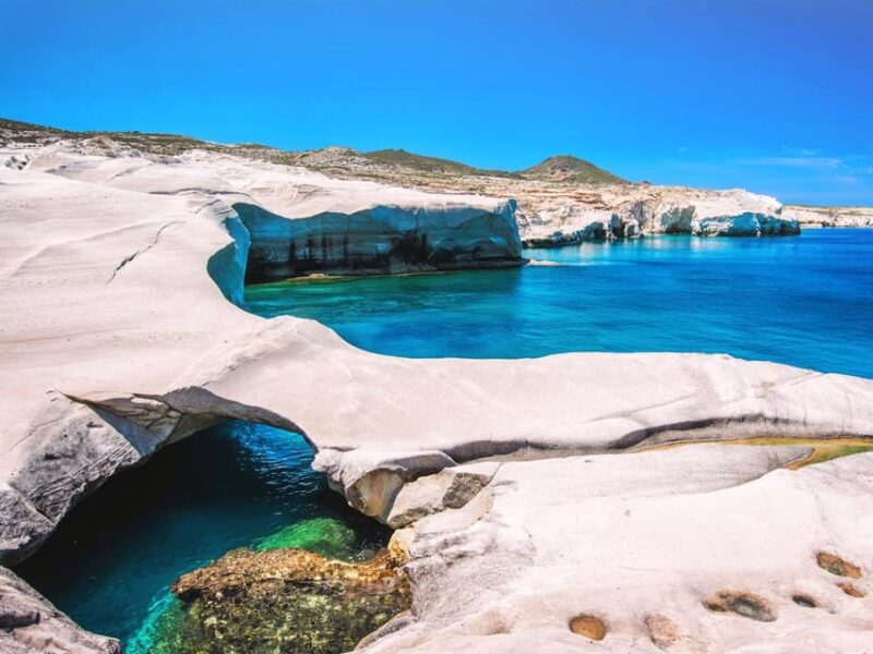 From Chania: Day Tour to Milos Island With Ferry Tickets - Lunar-like Sarakiniko