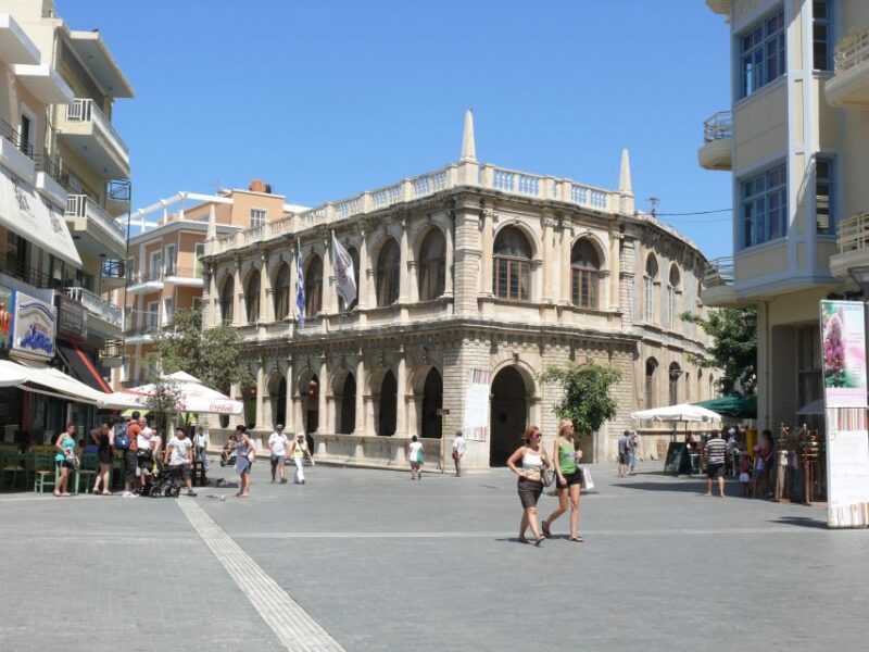 From Chania: Full-Day Heraklion Highlights Guided Tour - Itinerary