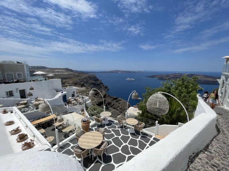 From Chania: Full-Day Trip to Santorini - Language Options and Accessibility