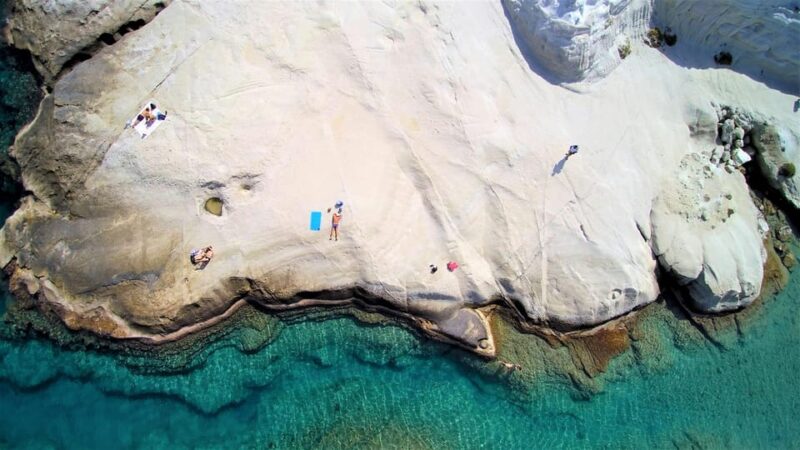 From Chania: Milos Day-Trip With Flights and Guide - Transportation and Pickup