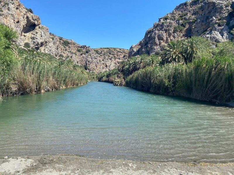 From Chania: Preveli Palm Beach and Kourtaliotis Waterfalls - Inclusion and Exclusions