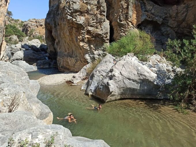 From Chania: Preveli Palm Beach and Kourtaliotis Waterfalls - Natural Beauty of Crete