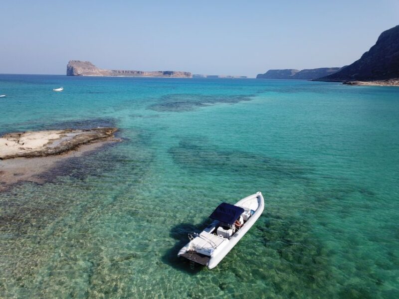 From Chania: Private Balos Bay & Gramvousa Island Boat Trip - Itinerary