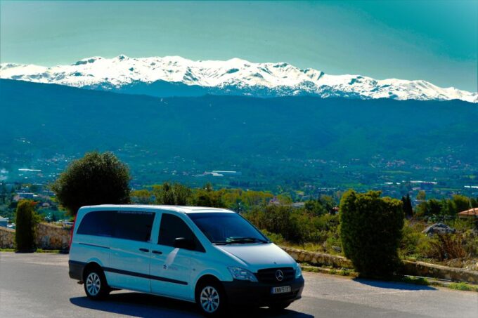 From Chania: Private Hire Minibus/Minivan & Driver -10 Hours - Optional Extras