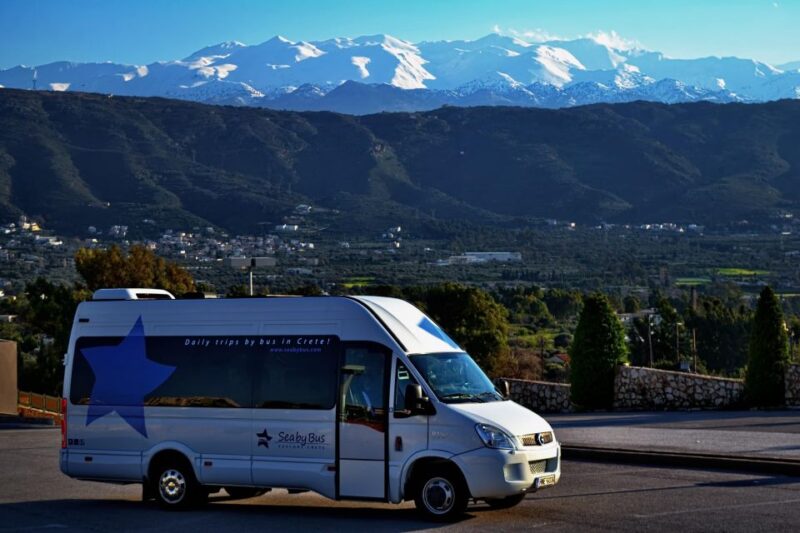 From Chania: Private Hire Minibus/Minivan & Driver - 6 Hours - Activity Duration and Inclusions