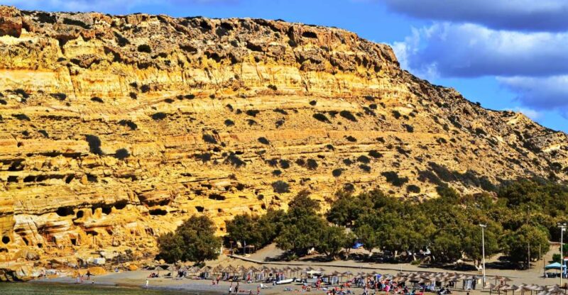 From Chania: Spili, Matala Beach, & Kournas Lake Day Trip - Marvel at Kournas Lake