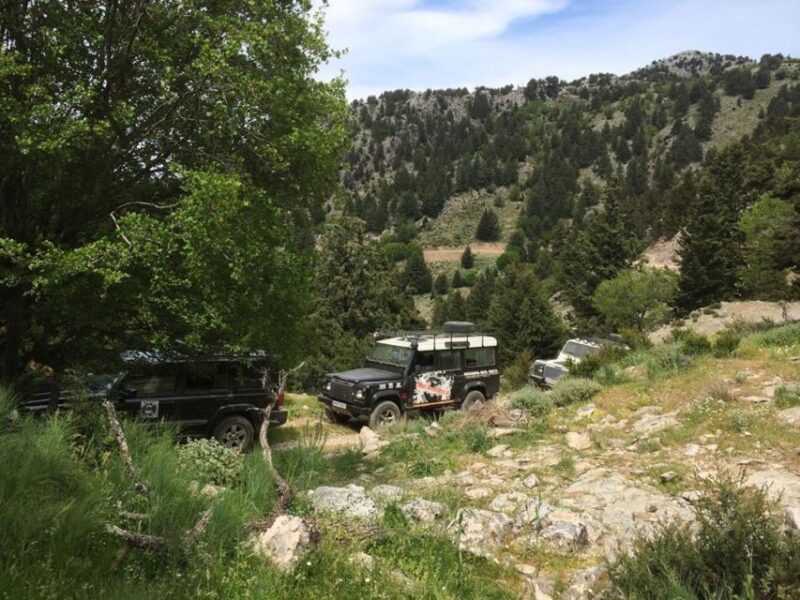 From Chania: White Mountains Land Rover Safari - Shepherds Hut Visit