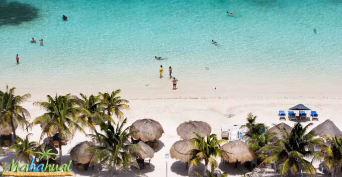 From Chetumal or Bacalar: Full-Day Beach Trip to Mahahual - Mayan Village Visit