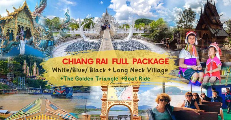 From Chiang Mai: Chiang Rai Temples +The Golden Triangle - Key Points