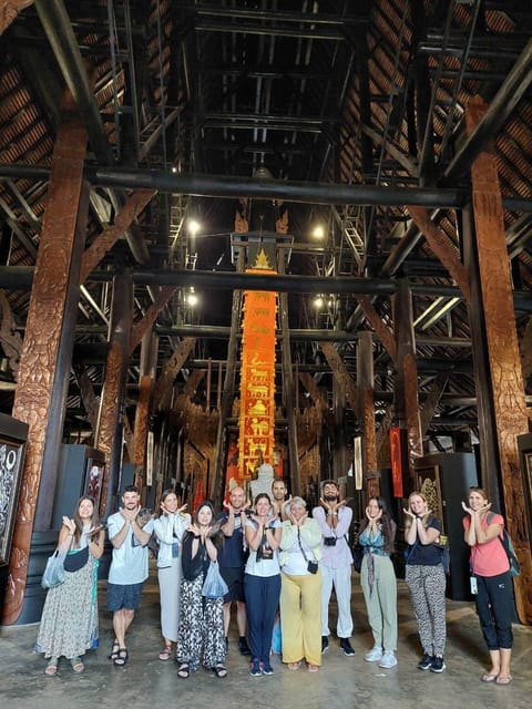 From Chiang Mai: Chiang Rai Temples +The Golden Triangle - Experiencing Long Neck Karen Village