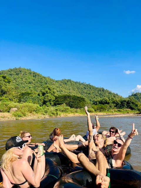 From Chiang Mai: Waterfall, Tubing, & Elephant Half-Day Tour - Highlights of the Tour