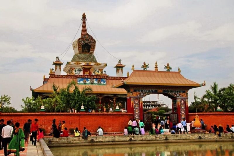 From Chitwan: Lumbini Day Tour With Maya Devi Temple Visit - Departure and Scenic Drive