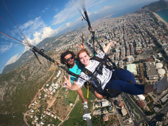 From City of Side Alanya Paragliding - Scenic Views