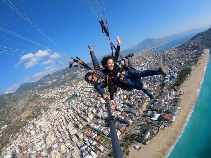 From City of Side: Alanya Tandem Paragliding W/ Beach Visit - Transportation and Meeting Point