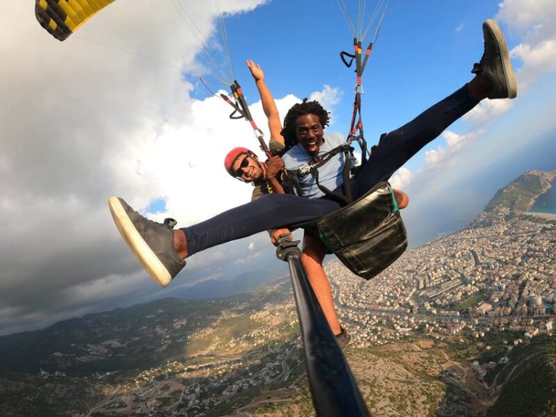 From City of Side: Alanya Tandem Paragliding W/ Beach Visit - Included and Excluded