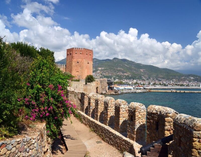 From City of Side: Alanya Tour With Lunch, Boat & Cable Car - Boat Trip on the Coastline