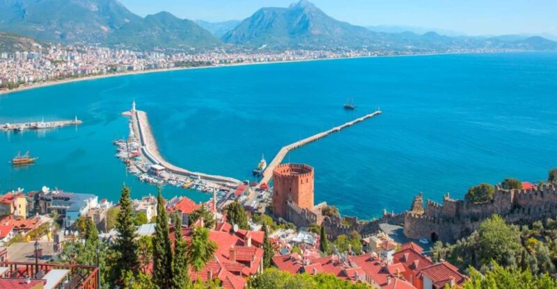 From City of Side: Alanya Tour With Lunch, Boat & Cable Car - Free Time in Alanya Town